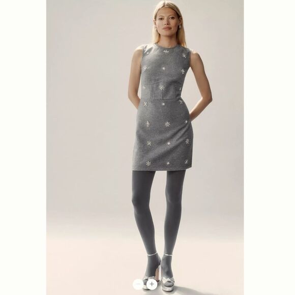 Anthropologie Vineet Bahl Crystal Shift Dress - Picture 4 of 5